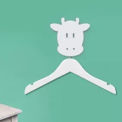 Cow hanger holder - Coat hanger - Hook for animals - Coat hanger - wall hanging - wall decoration