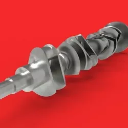 crank complete design | car engine component