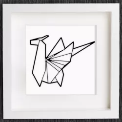 Customizable Origami Dragon