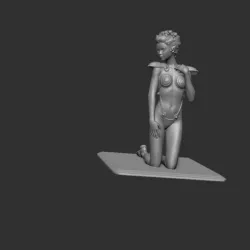 cyber female model