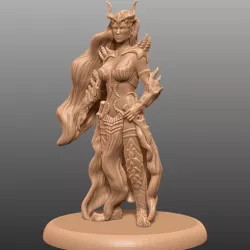 Dark Elf Rogue - Tabletop Miniature