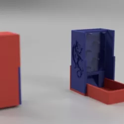 Dice Tower and Case (Plinko Style)