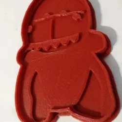 Dino faraona cookie cutter
