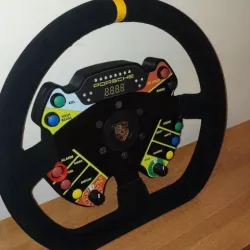DIY Porsche 911 GT3 Led/Display Steering Wheel