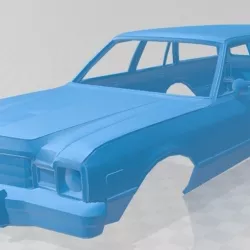 Dodge Aspen Wagon 1978 Printable Body Car
