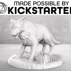 Dog - Action Pose - Tabletop Miniature