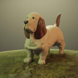 Stuffed Toy Basset Hound 3D Model $21 - .max .fbx .obj - Free3D