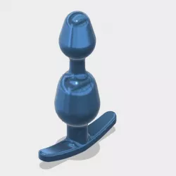 Double anal plug