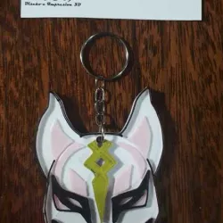 Drift mask Fortnite key chain
