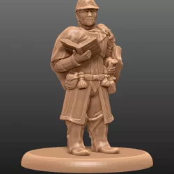 Dwarf Death Cleric - Tabletop Miniature