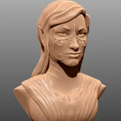 Elf Bust
