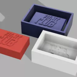 Fight Club soap + Mold of soap + Mold of the Mold of the soap!!!