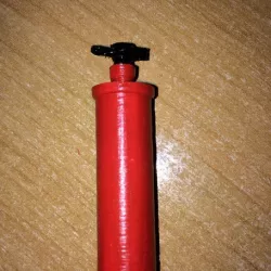 Fire extinguisher for model, model