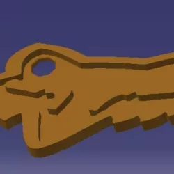 Fox Racing Keychain