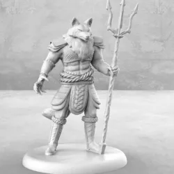Fox Samurai - Tabletop Miniature