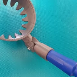 Fruit picker threaded attacher for the professional FILMOP Telescopic Handles