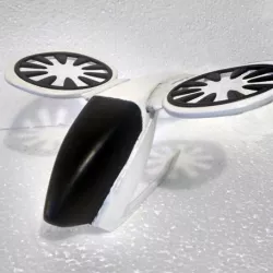 Futuristic aircraft DIY 3d model