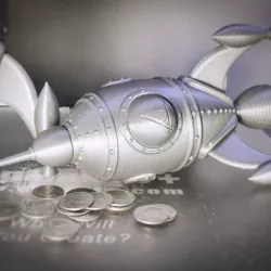 gCreate Rocket Ship Money Bank