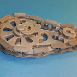 Gears rotating system - Chain sprockets -
