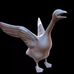 Goose Keychain