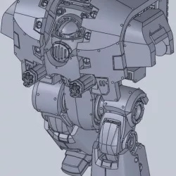 Gros robot des anciens marin de l'espace