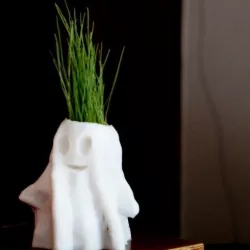 Halloween Ghost Planter