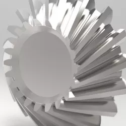 helical bevel gear