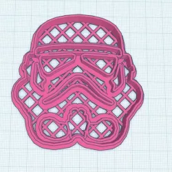 Helmet Storm Trooper cookie cutter