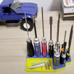 Hex Drivers and Screw drivers tools organizer
