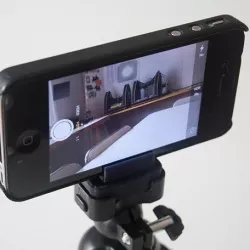 IPhone4 holder for flexible mini tripod