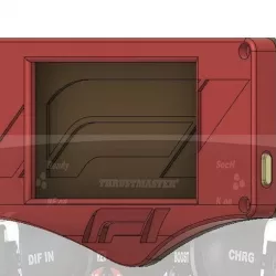 iPhone5s Stand for Thrustmater F1 Wheel Addon - MK1