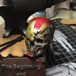 Iron Man Skull "Zombiron man"