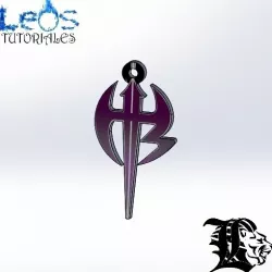 Jeff Hardy WWE Necklace (LeosTutorials - LeosIndustries)