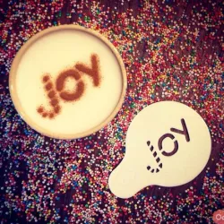 Joy - Coffee Decoration Template