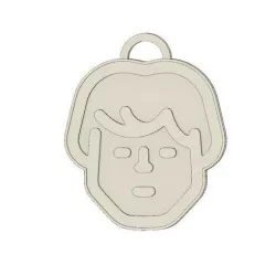 KEY RING LUKE SKYWALKER STAR WARS