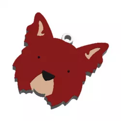 KEYCHAIN Mr. Dog No.3