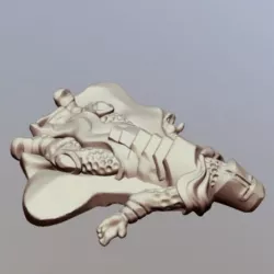 Knight Casualty (Heroic scale)