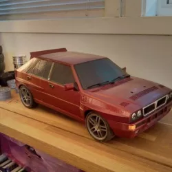 Lancia Delta HF Integrale Evo 1/10 touring car body