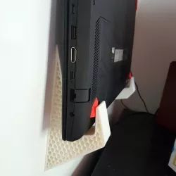 Laptop wall mount