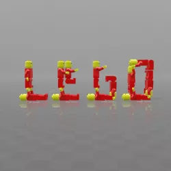 Lego acrobat