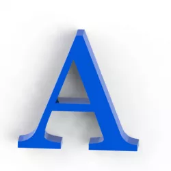Letter A