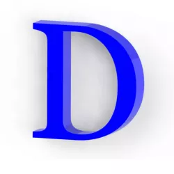 Letter D
