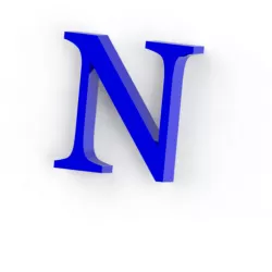 Letter N