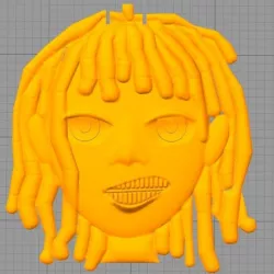 Lil Pump's necklace from the "I Love It" video