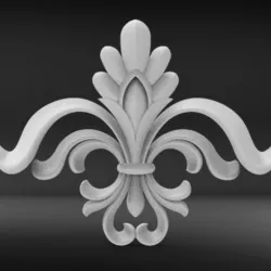 Lily 3D STL model