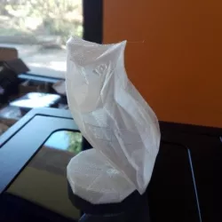 LOW Poly owl