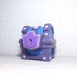 Magical chest with key in the Clash Royale