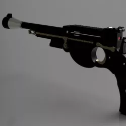 Mandalorian blaster bistol