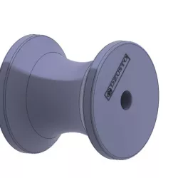 Marine yacht or Boat anchor chain bow roller 3d print cnc