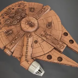 Millenium Falcon, Cockpit.
